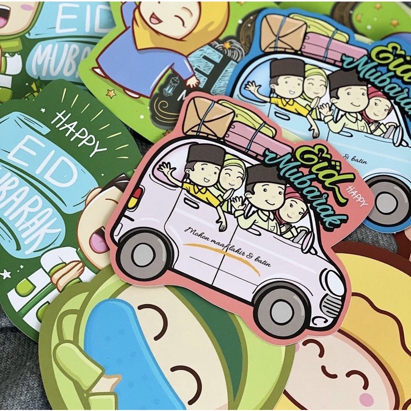 

AMPLOP LEBARAN IDUL FITRI - ANGPAO THR CUSTOM LEBARAN - GAMBAR LEBARAN LUCU WARNA WARNI - BANTUK KARAKTER LUCU - BAHAN PREMIUM TEBAL - AMPLOP BENTUK KARAKTER 3D - AMPLOP PANJANG