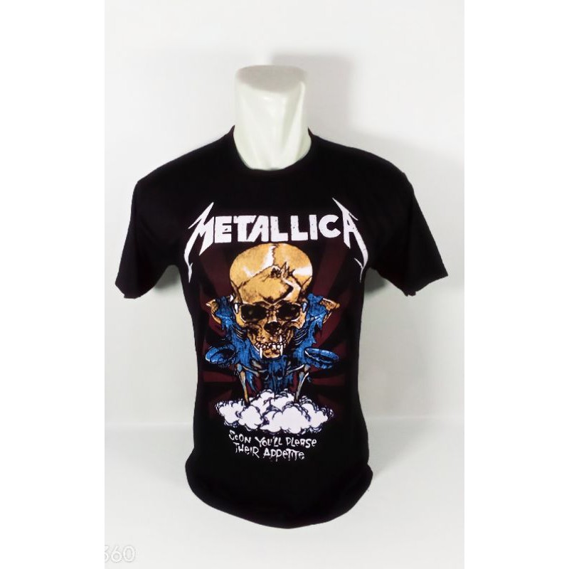 Kaos Metallica Master Of Puppet Baju Metallica