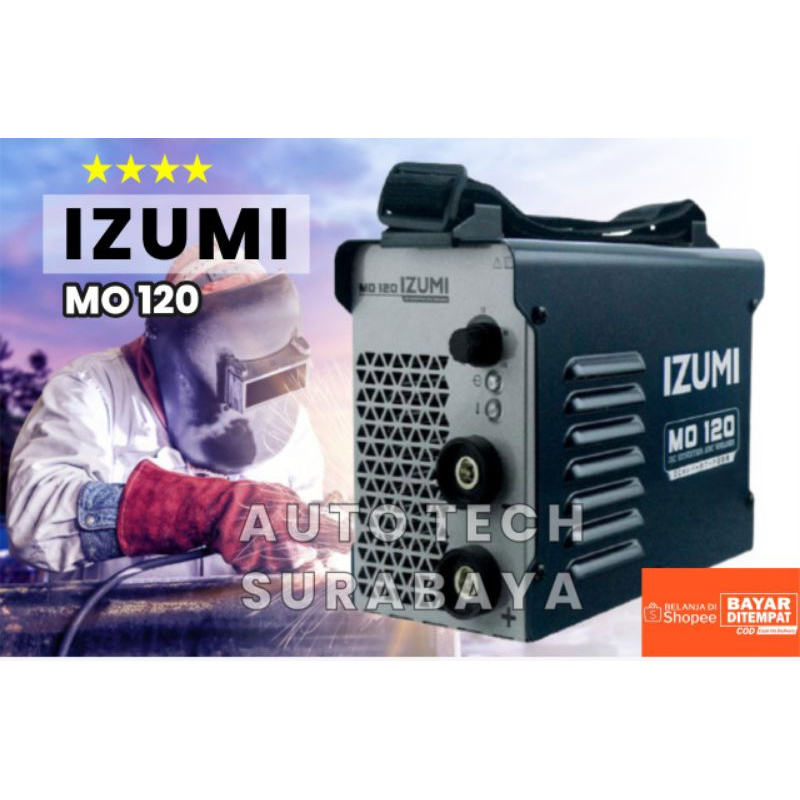 Mesin Las Izumi Travo Las 120A 450/160A900 watt Las Listrik