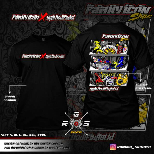 famili icon x beat modifikasi