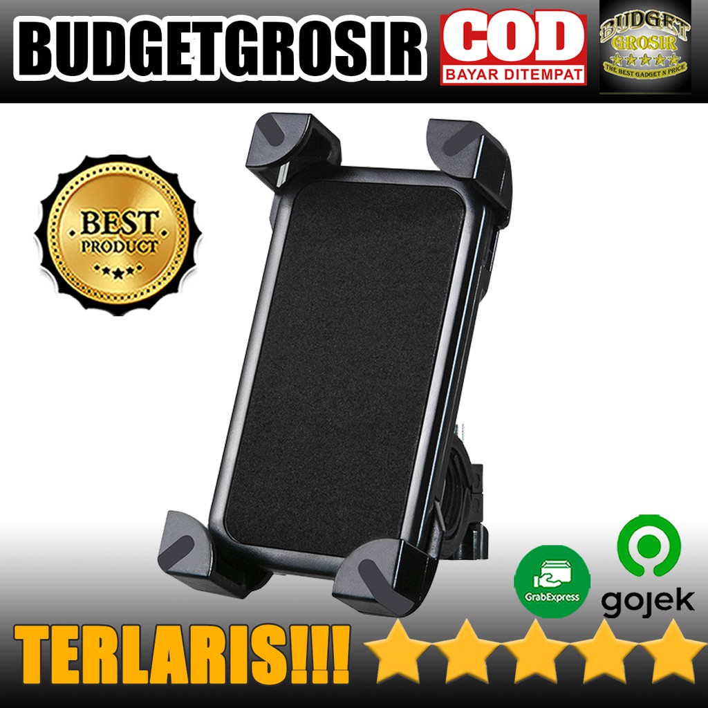 Holder Sepeda Smartphone Rotasi 360 Derajat Model 1 - CH-01 - Rockbrosv