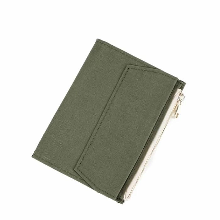 

Canvas zipper pouch for Travelers Notebook size passport