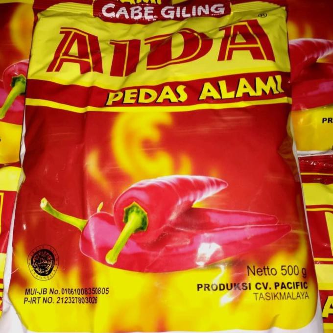 

Diskon Aida cabe giling 500g Cuci Gudang Awal Tahun