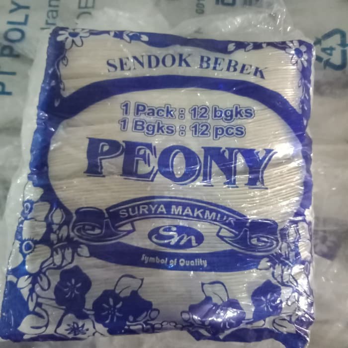 Sendok Bebek Peony 144 Pcs