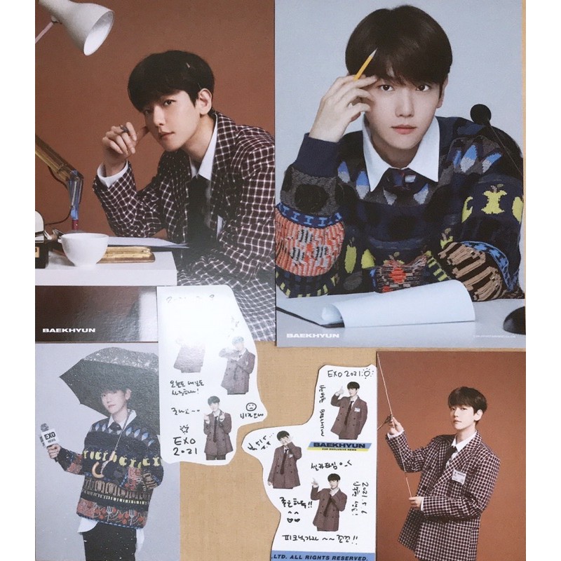 Sharing SG EXO 2021 BAEKHYUN Set