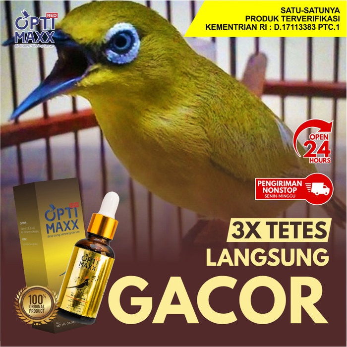 Vitamin Burung - Optimaxx Serum Vitamin Burung Khusus Untuk Suara Burung Lomba