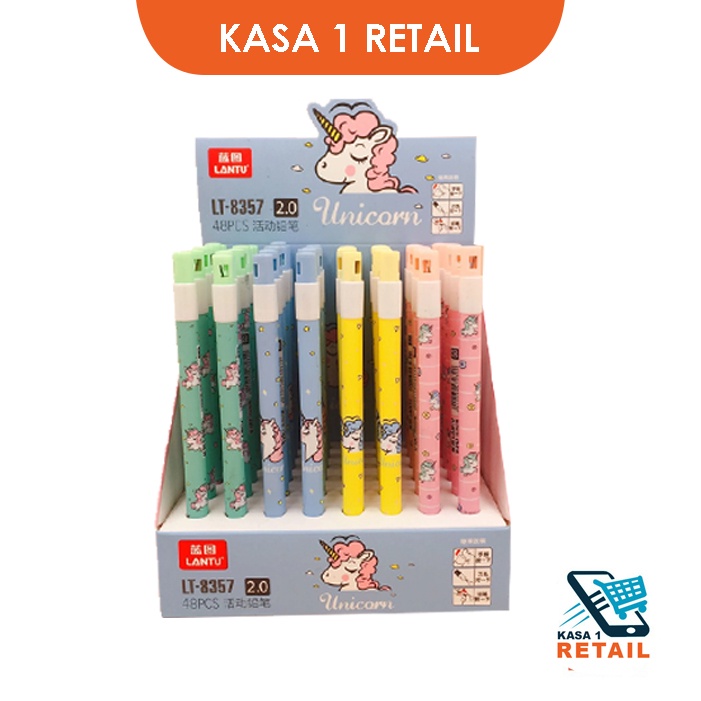

4 PCS Pensil Mekanik Motif Karakter Lucu Anak Cewek Perempuan