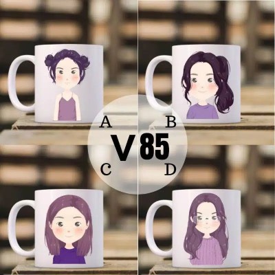Mug Custom Lucu Karikatur Avatar