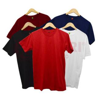  KAOS POLOS KATUN COMBED 24S  SIZE XL 1KG MUAT 5PCS 