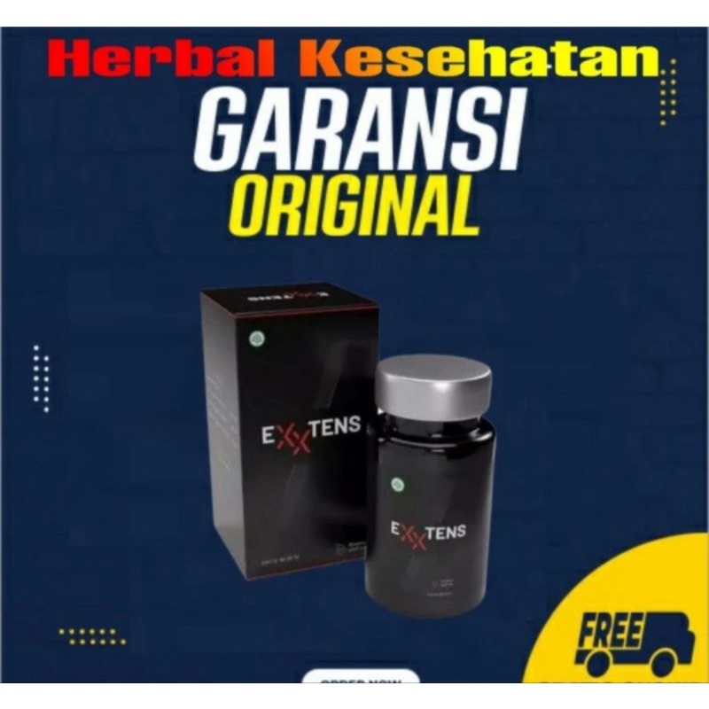 Exxtens original obat stamina pria - panjang besar dan tahan lama