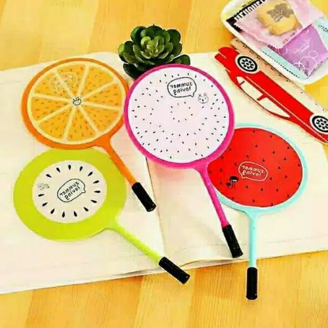 

Albama - Pulpen Plus Kipas Gambar Buah / Pena Model Kipas Buah / Alat Tulis - ABM001