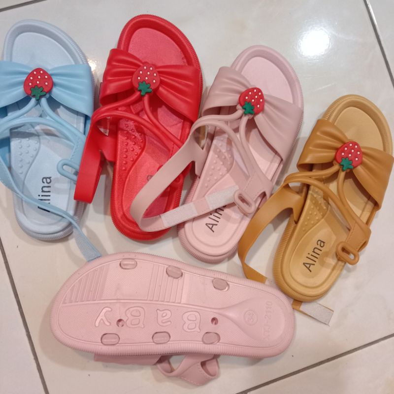 SANDAL ANAK PEREMPUAN /  SANDAL RANGKE TALI MEWAH TAHAN AIR