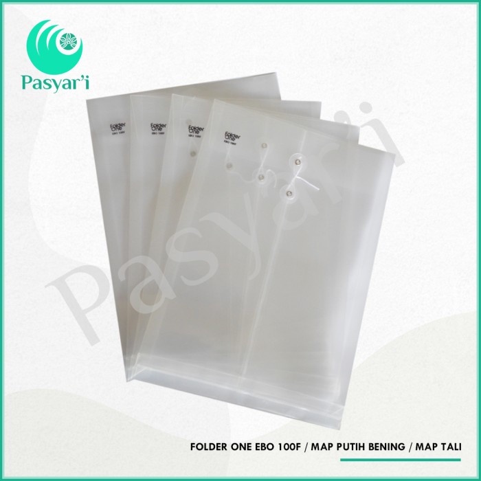 

Folder one EBO 100F Map Putih Bening Map Tali