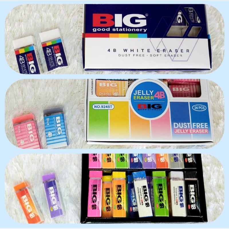 

(3pc)Penghapus/Setip Pensil BIG 8241/9323/9245T