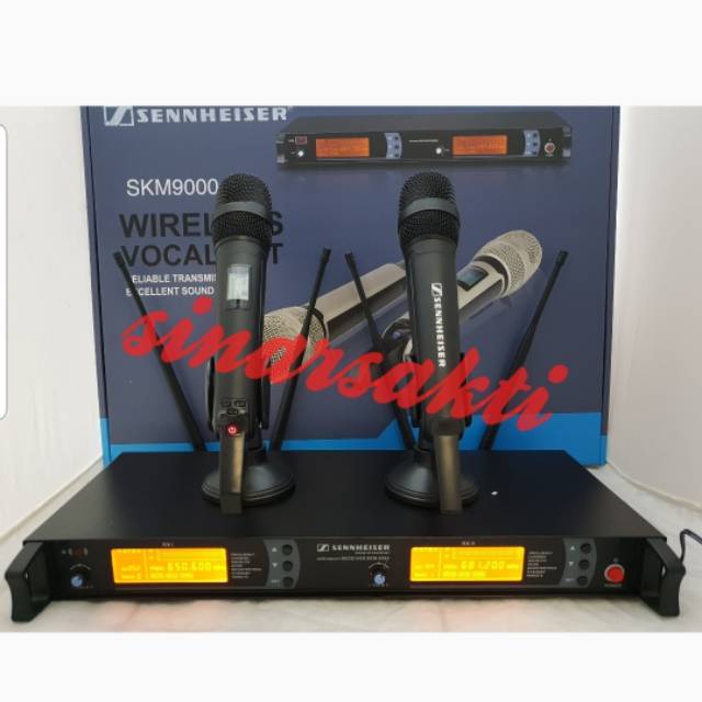 MIC WIRELESS SENNHEISER SKM9000 SKM 9000 HANDHELD MULTI CHANNEL