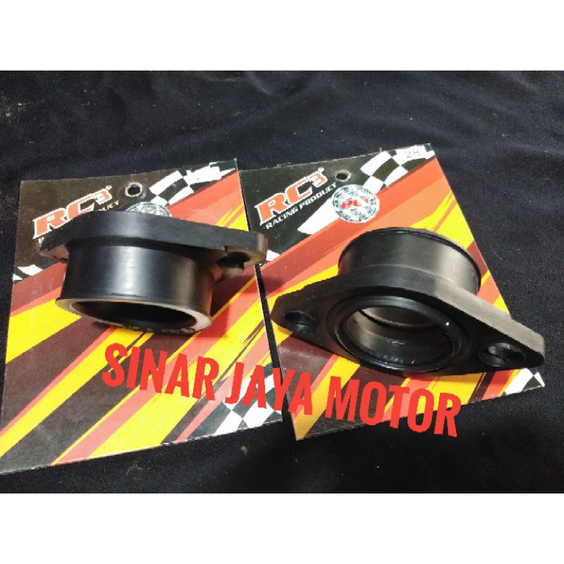 karet intake intek intak  karburator carburator karbu pe24. pe26. pe28. pe30 rc3