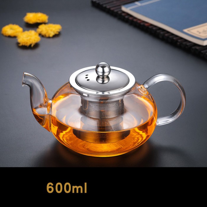 Jual Chinese Tea Brewer Pot Teko Pitcher Saringan Alat Seduh Teh 600ml Shopee Indonesia 7116