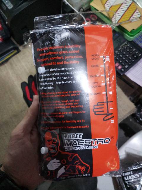 sarung tangan THREE MAESTRO screenTOUCHABLE st. tm new style ff