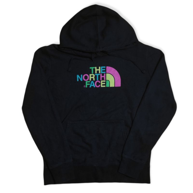 Hoodie TNF ( The North Face ) Big Logo Rainbow Second Original