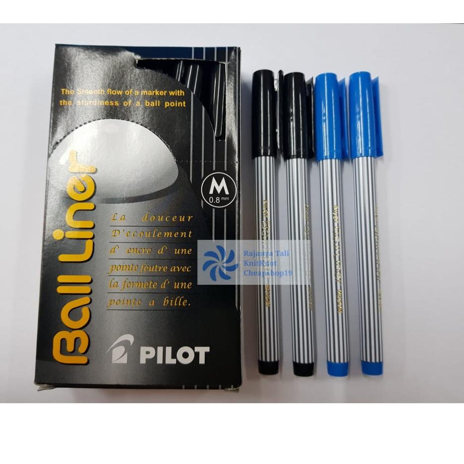 

➚Best Seller✤ ZVQWK Ballpoint Pilot Ball liner (warna Hitam/Biru) PILOT V77 Terupdate