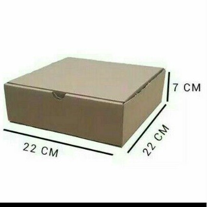 Kardus Hampers Dus Coklat 22cm|Dus Kue|Dus Packing Coklat|Kotak Kue 22cm|Dus Hampers