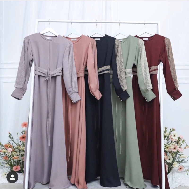 [READY STOK] ANNASYA DRESS BY GAMALEEA