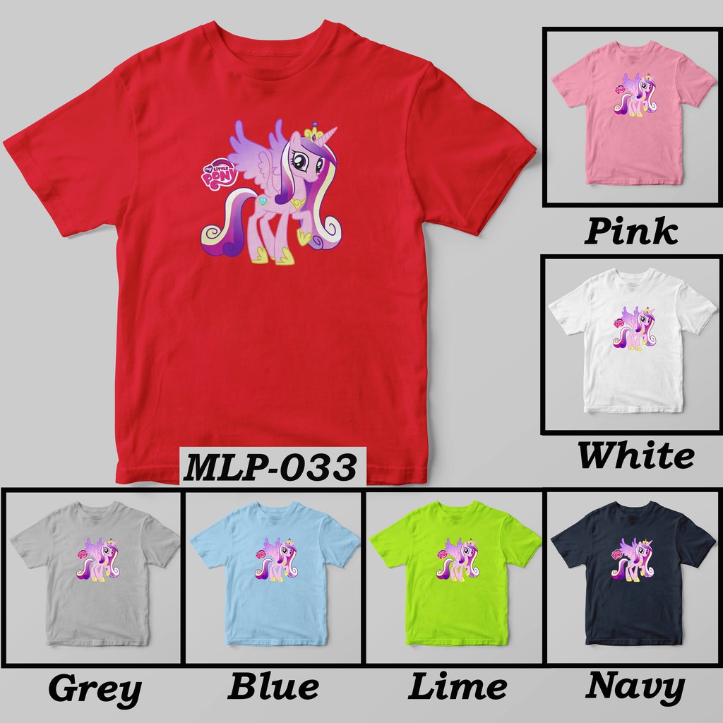 [FREE NAMA !!] Kaos Anak &amp; Family My Little Pony 100% COTTON PREMIUM