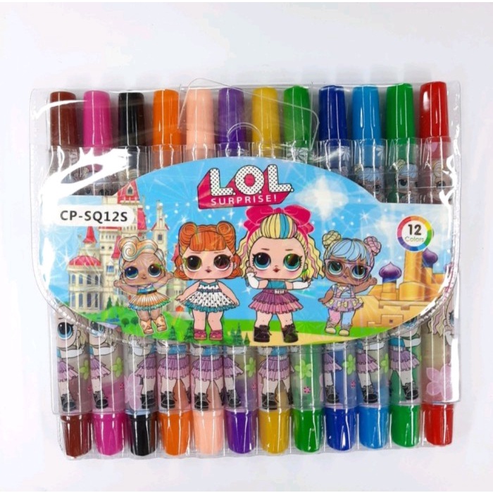 

Produk Unggulan Crayon / Crayon Putar Pendek Karakter / Crayon Cp-Sq12S Hemat
