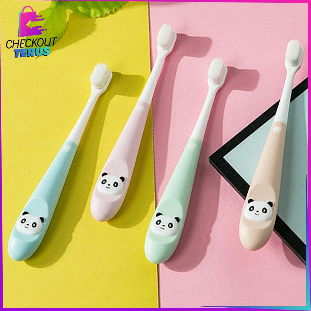 CT C346 C347 Sikat Gigi Bayi Silikon Baby Training Tooth Brush Pembersih Mulut Bayi Sikat Gigi Anak Lembut Pembersih Gigi Bayi