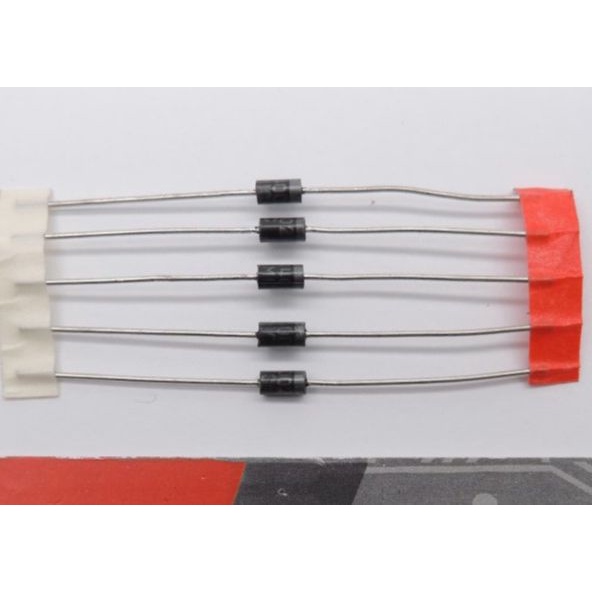 10 PCS Dioda 1n4002 1A 100V / IN4002 Rectifier Silicone Diode 1N 4002