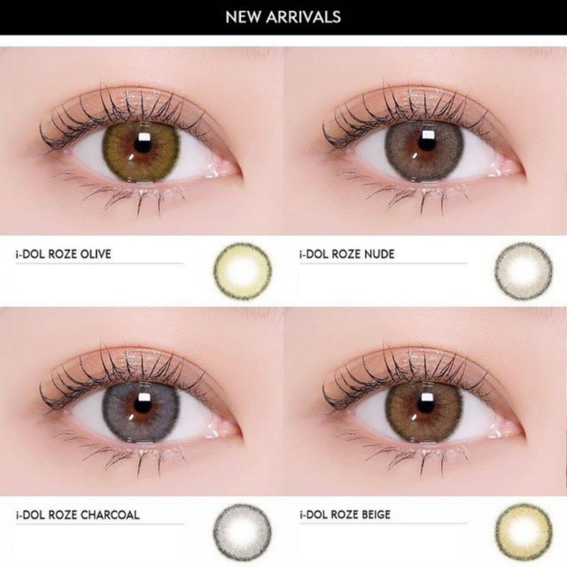 sisselens I-DOL ROZE NORMAL &amp; MINUS ( -0.50 s.d 6.00) softlens i doll