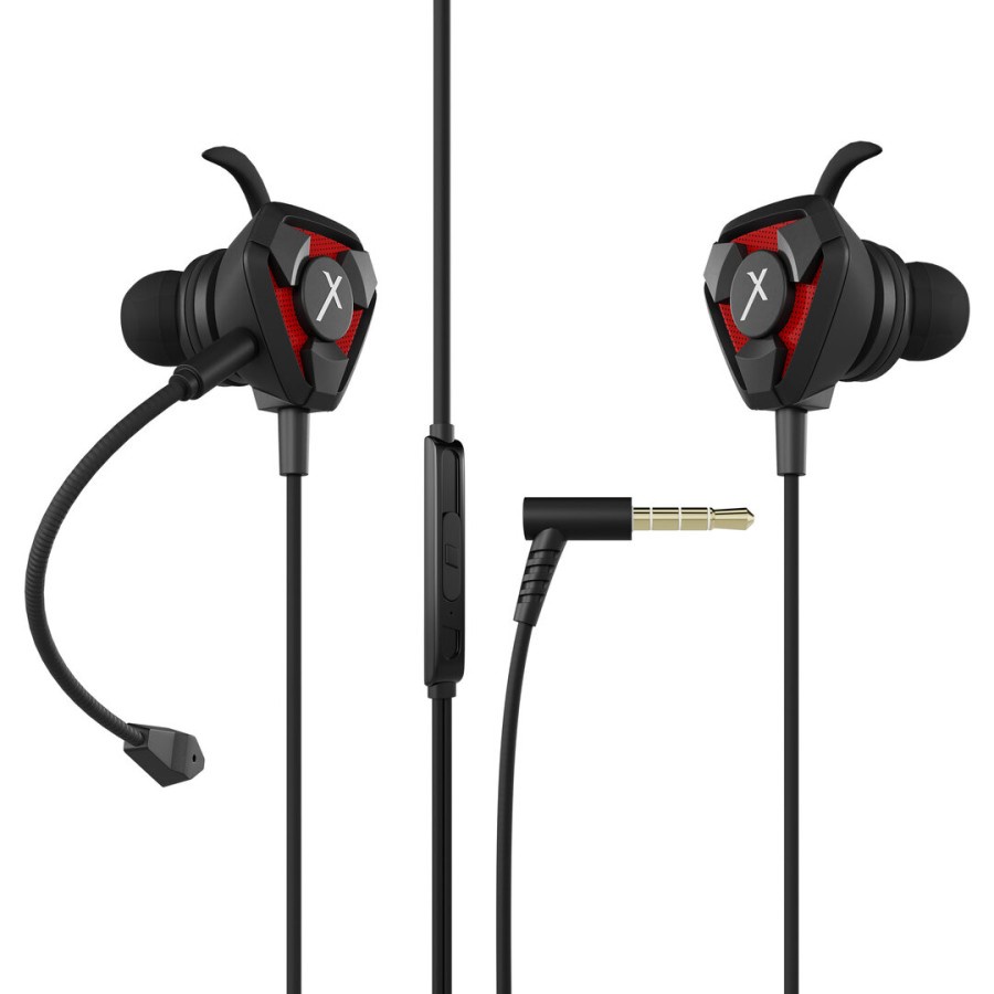 Handsfree Gaming JETE X HX8 - Hitam