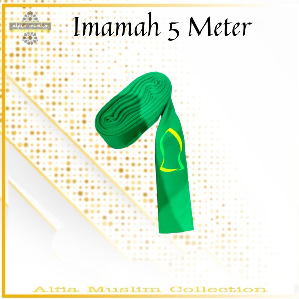 Sorban Imamah 5 Meter/Sorban Rida 5 Meter/Imamah 5 Meter/imamah