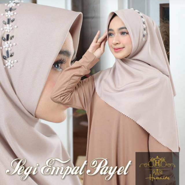 Hijab segi empat bando,  segi empat pesta,  jilbab segi empat payet,  jilbab segi empat cantik