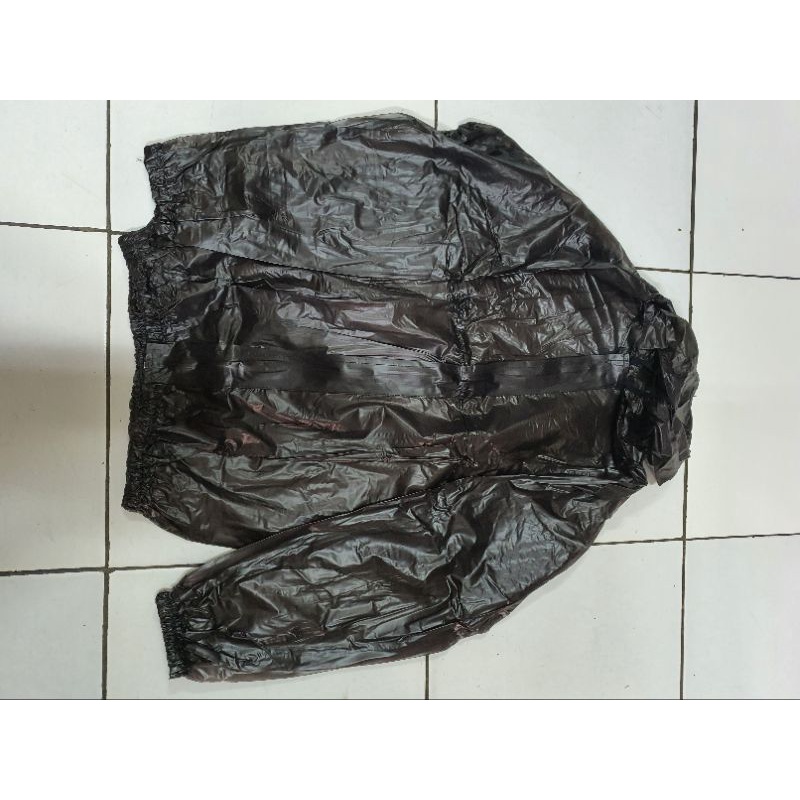 Jaket Sauna |Jas hujan sauna |Stelan jas hujan |Jas hujan baju sauna TNI AD Coklat | jas hujan sauna