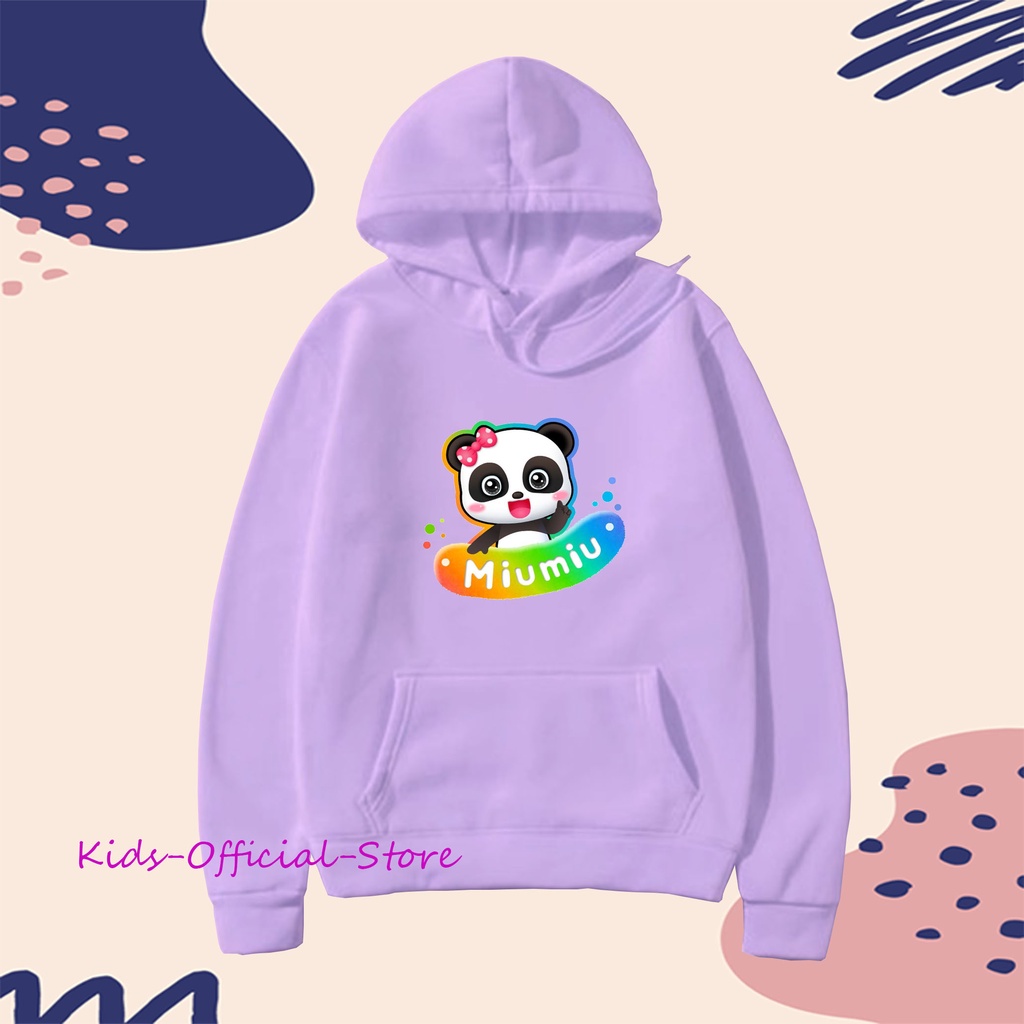 jaket Sweater Hoodie anak Baby bus Miu miu lucu