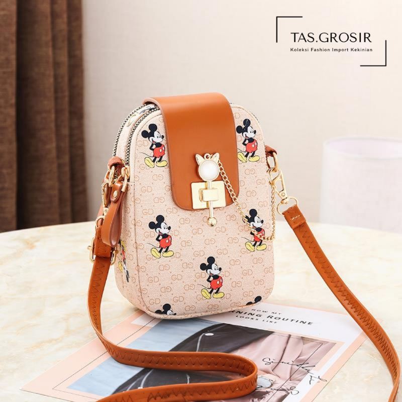 [COD] LB - Best seller sling bag mini lucu / Sling bag mickey mouse lucu 089