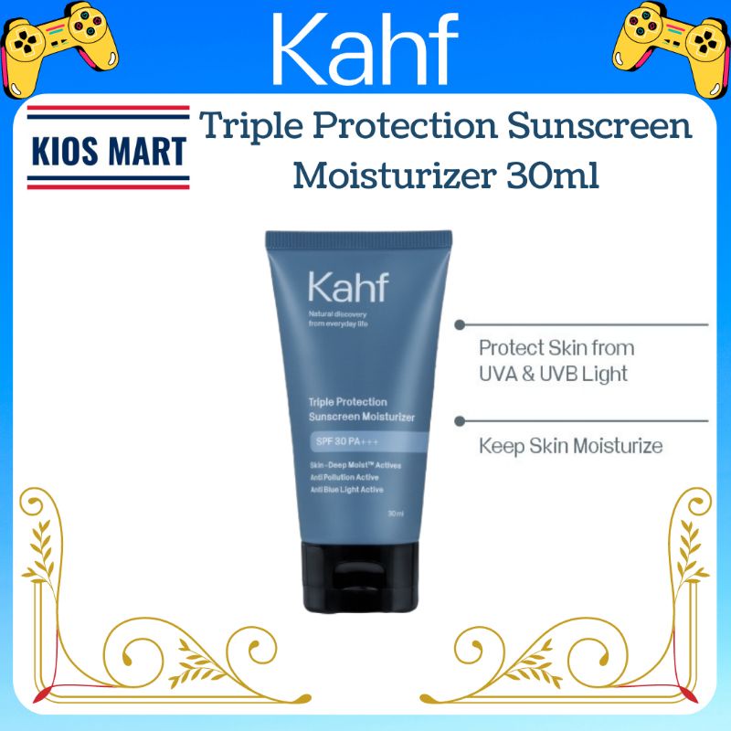 Kahf Triple Protection Sunscreen Moisturizer SPF 30 PA+++ 30ml