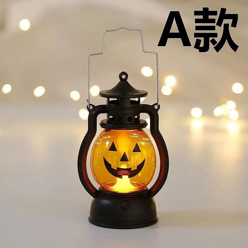 Lentera Halloween Lampu Jack O Lantern Labu Pumpkin Dekorasi Hallowen