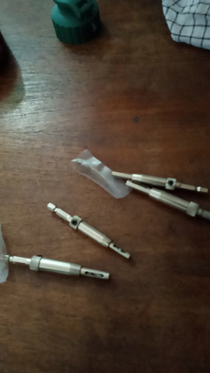 4pcs Mata Bor Center Lubang Baut Engsel Kabinet Hinge Hole Tapper Centering Drill Bit