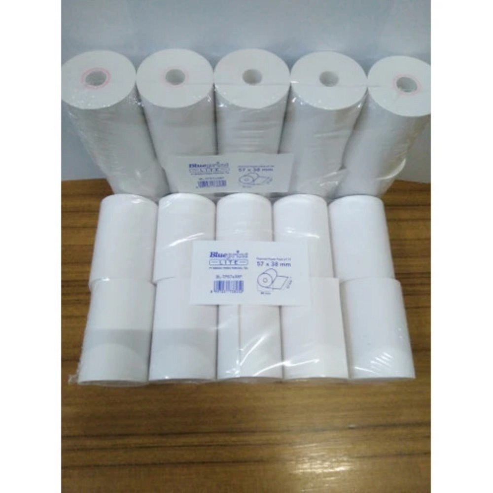 

Kertas Kasir / Kertas Thermal BLUEPRINT Lite 57x38 mm (isi 10Roll)