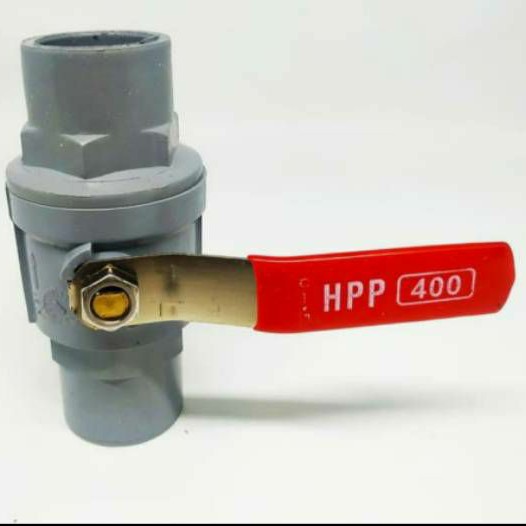 Jual Ball Valve PVC 1/2" Gagang Besi - Stopkran Plastik | Shopee Indonesia