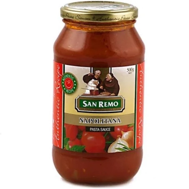 

San Remo Saus Pasta Napolitana 500 g