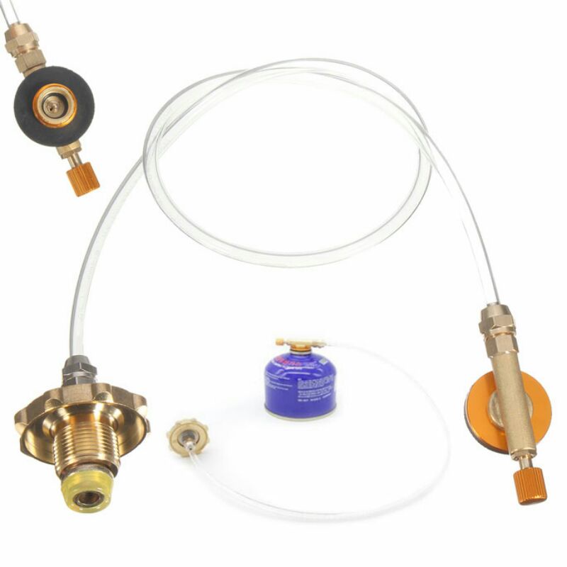 Selang Regulator Gas Kaleng Propane Butane Hi Cook - White