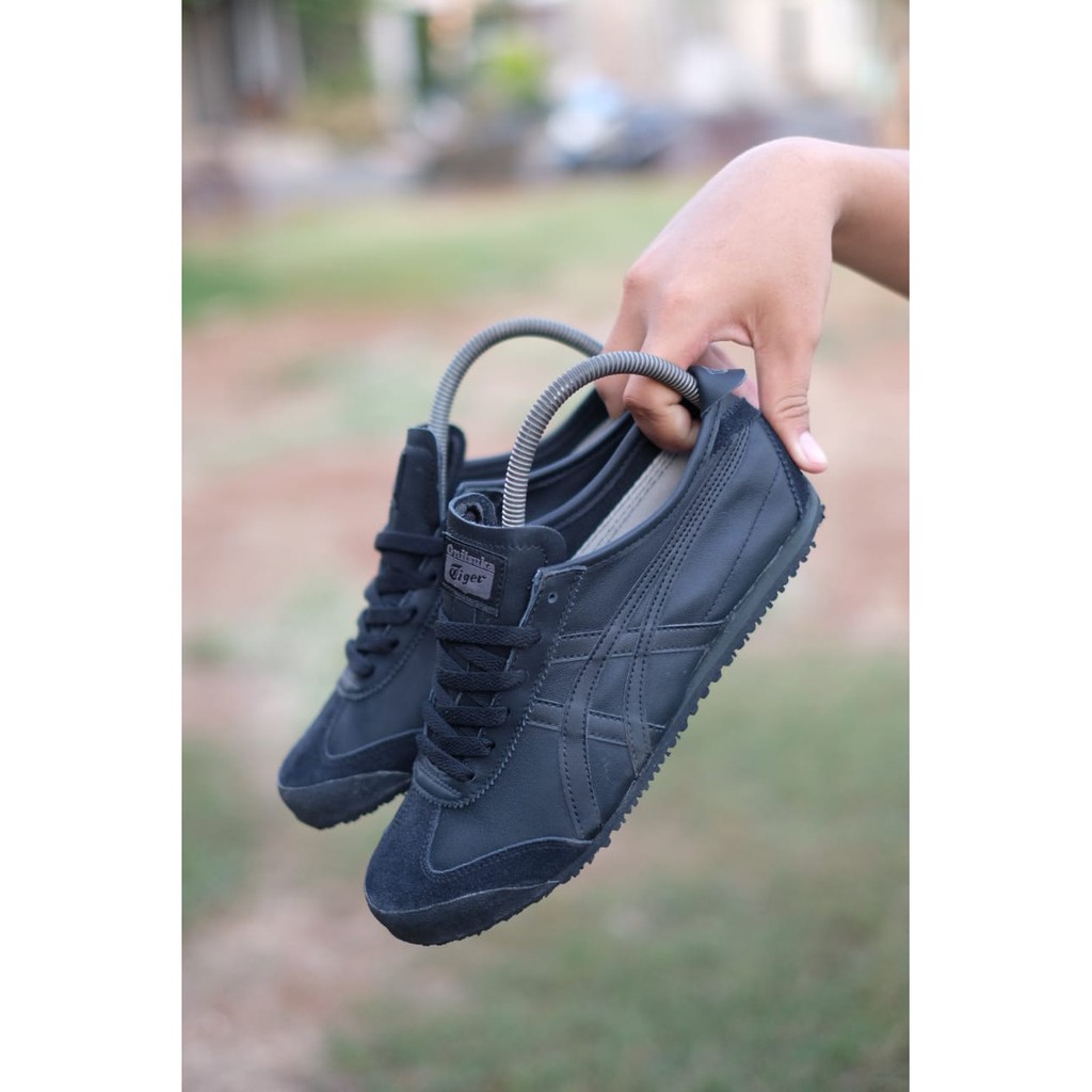 Sepatu Original Onitsuka Tiger Mexico Full Black