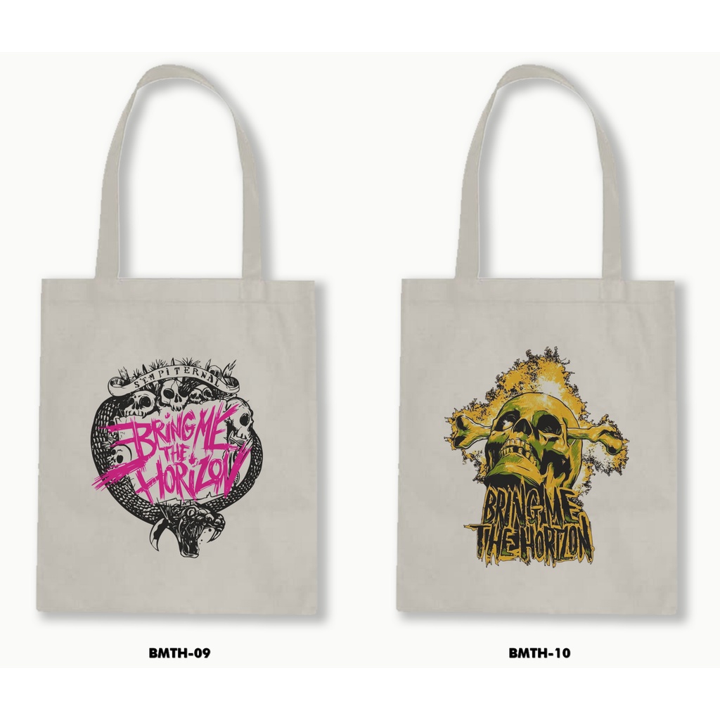 TOTE BAG BLACU - BRING ME THE HORIZON