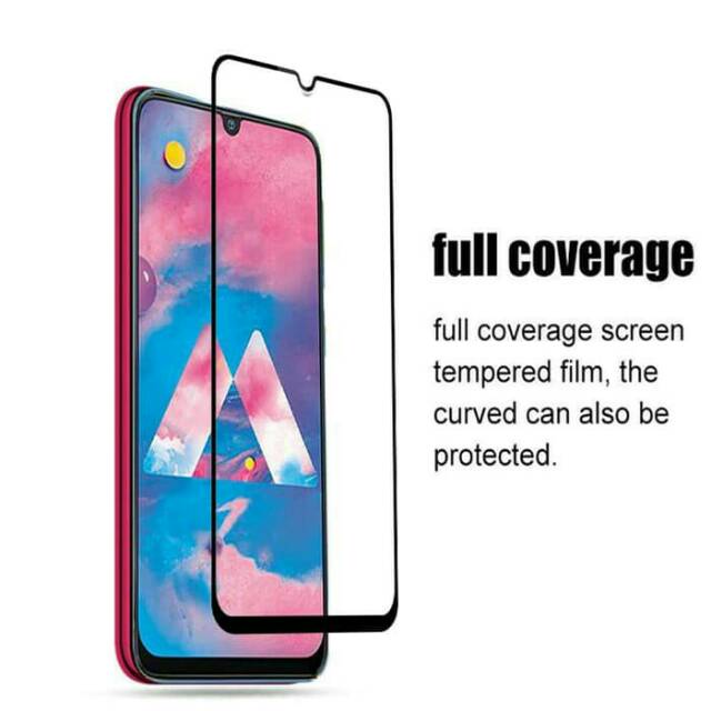 Tempered glass full cover 9D Samsung A40 2019