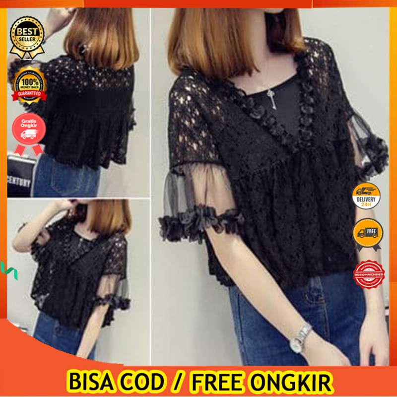 Kimica Tunik bahan Ity Crepe Import ori by ALILA / Tunik Wanita High Quality kualitas Butik