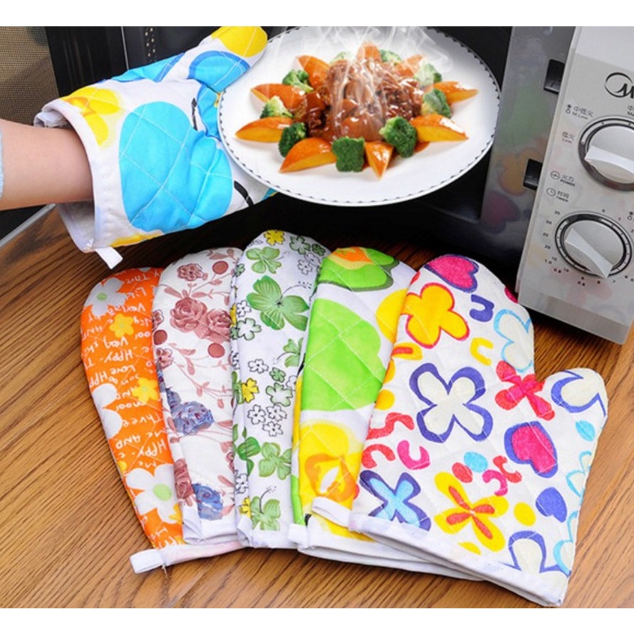 Sarung Tangan Anti Panas  - Sarung Tangan Oven - Sarung Pelindung Tangan Memasak Kitchen Glove