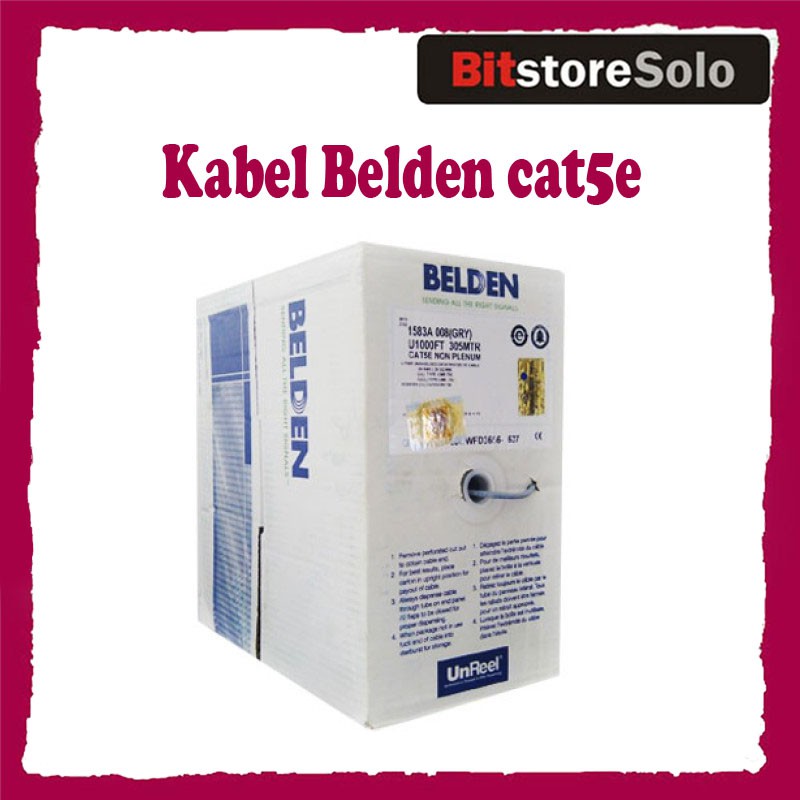 kabel lan utp belden cat5e usa